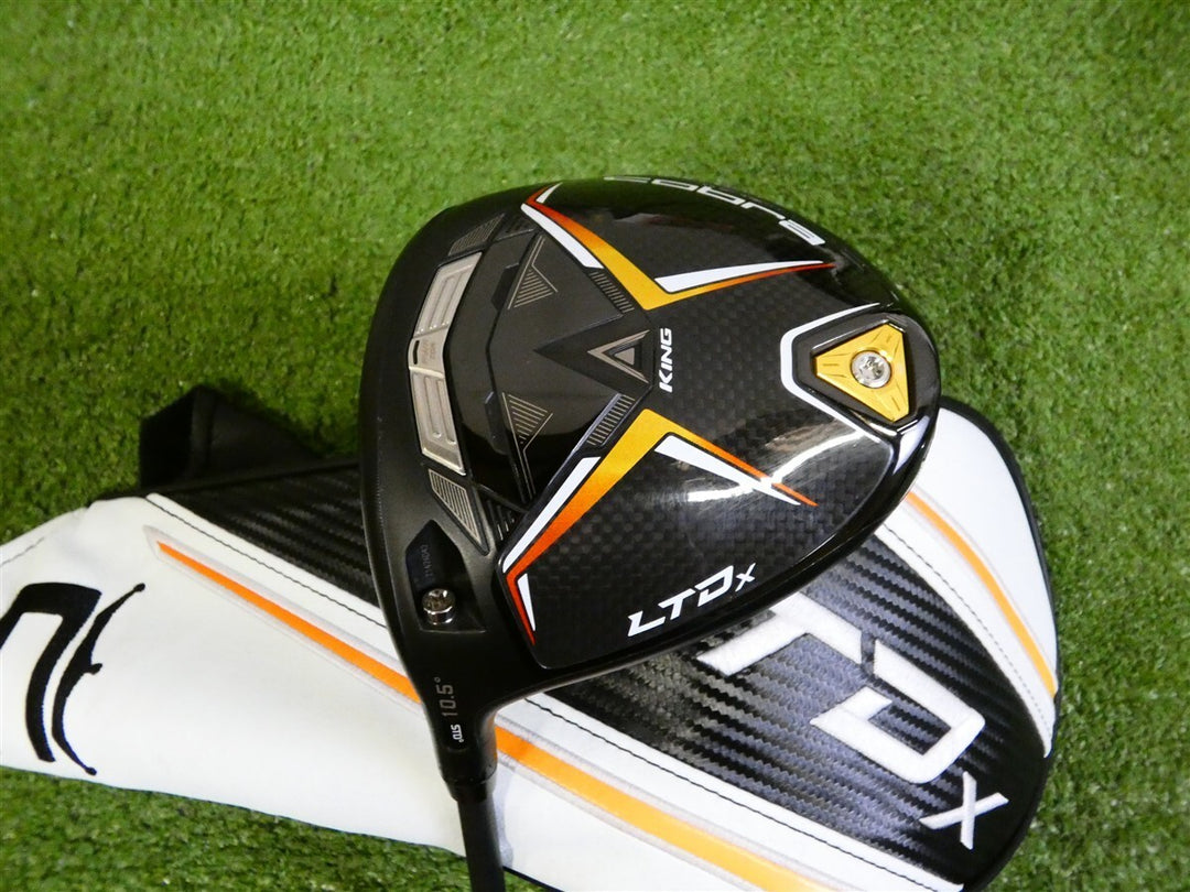 Cobra LTDx Black 10.5* Left Hand Driver HZRDUS Smoke iM10 60g 5.5 Regular w HC