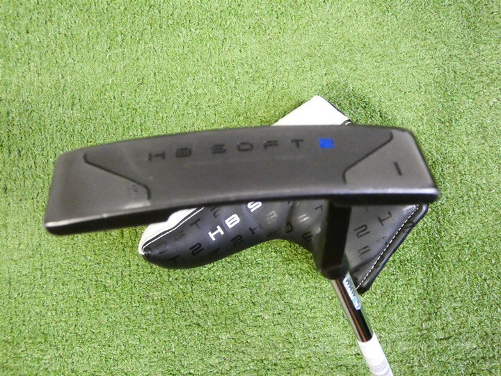 Cleveland HB Soft 2 Black 1 34" Slight Arc Putter w Headcover &amp; ALL IN Shaft