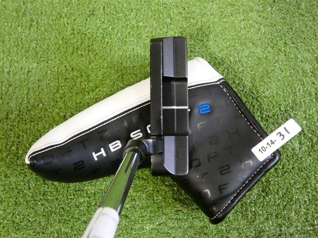 Cleveland HB Soft 2 Black 1 34" Slight Arc Putter w Headcover &amp; ALL IN Shaft