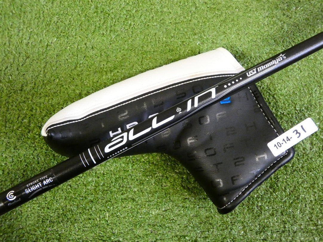Cleveland HB Soft 2 Black 1 34" Slight Arc Putter w Headcover &amp; ALL IN Shaft