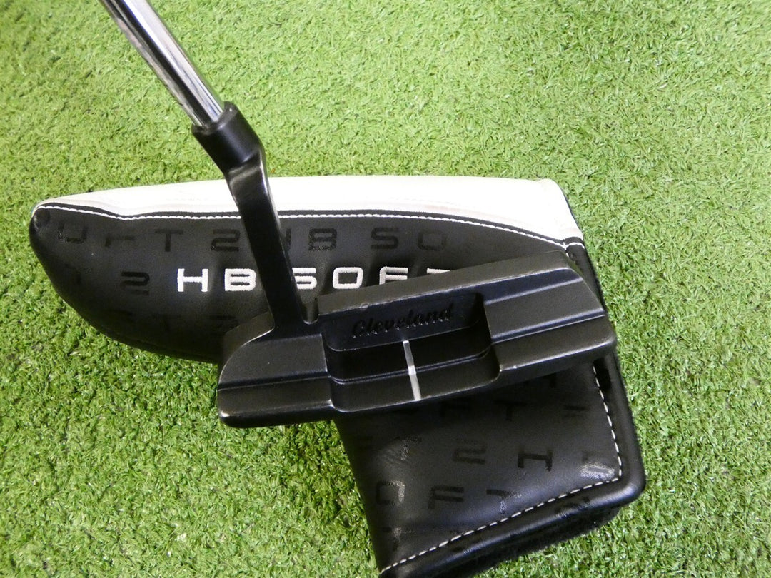 Cleveland HB Soft 2 Black 1 34" Slight Arc Putter w Headcover &amp; ALL IN Shaft