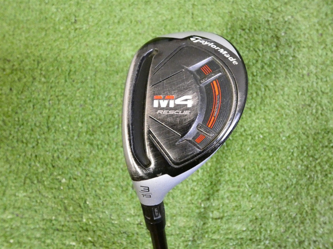 TaylorMade M4 19* Left Hand 3 Hybrid Rescue Atmos 7S Stiff Graphite