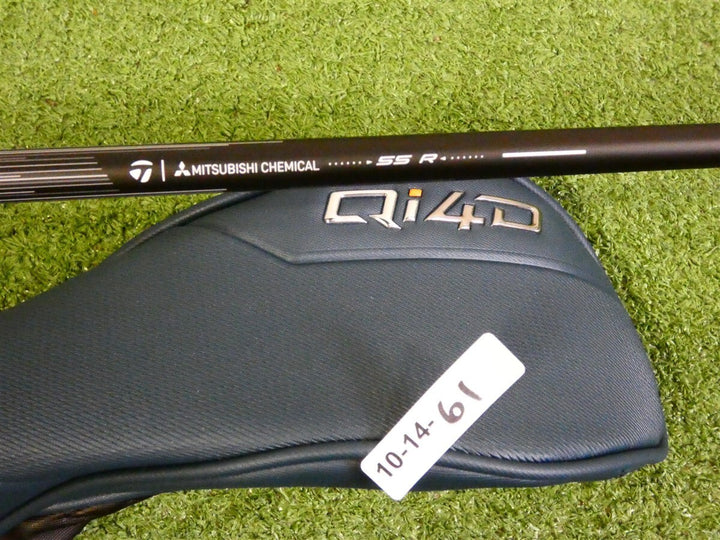 TaylorMade 2026 Qi4D 18* 5 Wood REAX 55 Regular Graphite with Headcover Mint