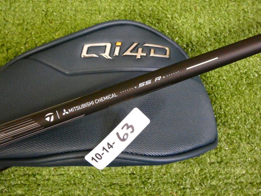 TaylorMade Qi4D Max 18* 5 Wood REAX 55 Regular Graphite with Headcover Excellent