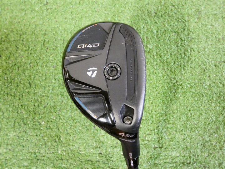 TaylorMade 2026 Qi4D 22* 4 Hybrid Rescue REAX 65 Regular Graphite Excellent
