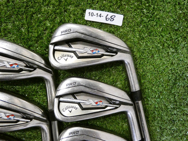 Callaway XR Pro Irons 5-P &amp; A Recoil 660 F3 Regular Graphite Mid 2.25* Upright