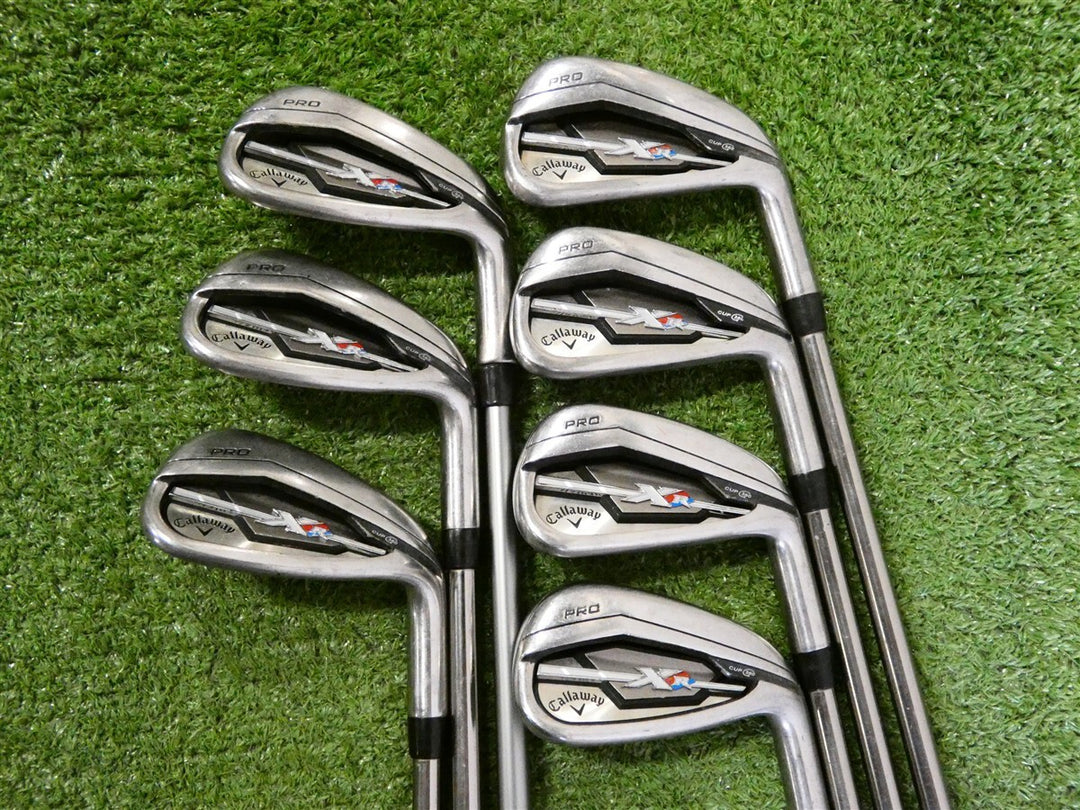 Callaway XR Pro Irons 5-P &amp; A Recoil 660 F3 Regular Graphite Mid 2.25* Upright