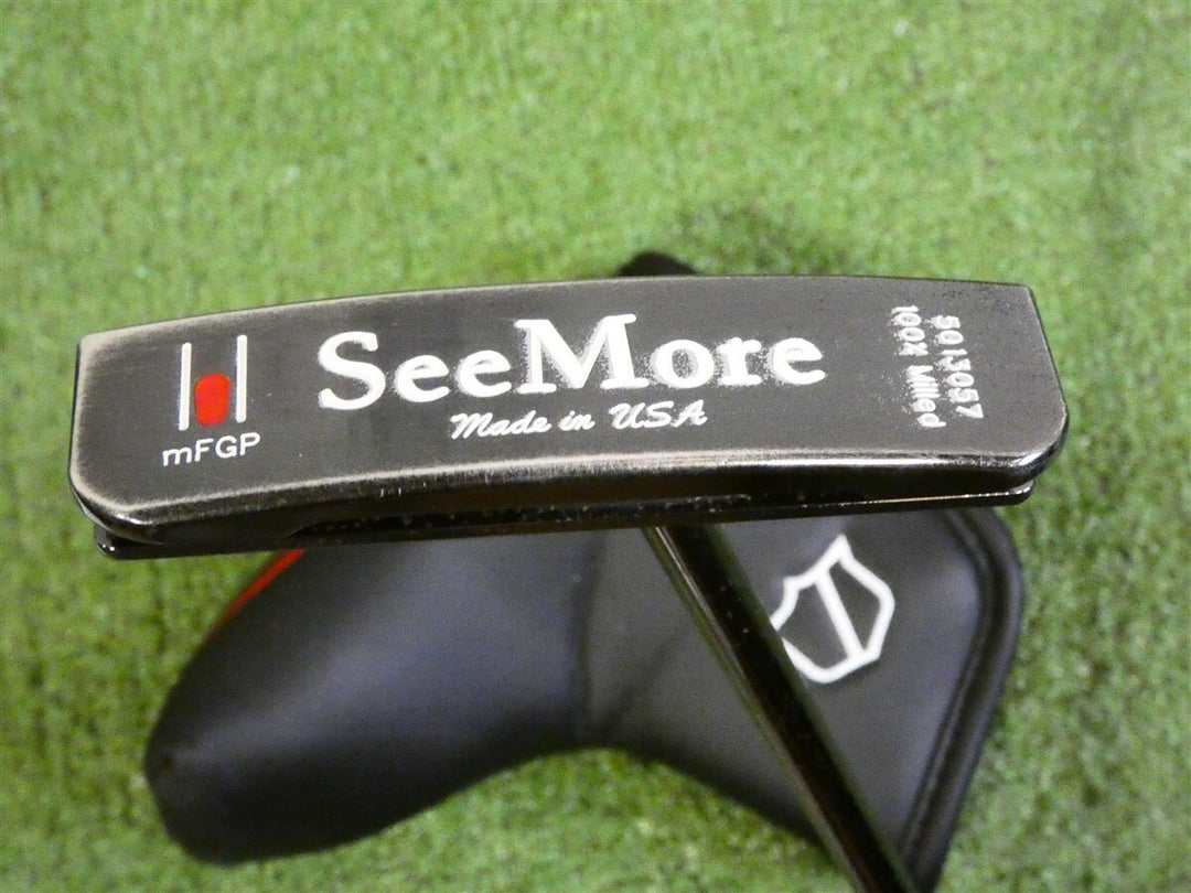 SeeMore mFGP 35" Graphite/Steel Putter with Infinite Headcover &amp; Ping Grip