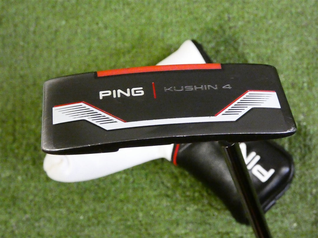 Ping 2021 Kushin 4 35" Strong Arc Putter with Headcover Black Dot