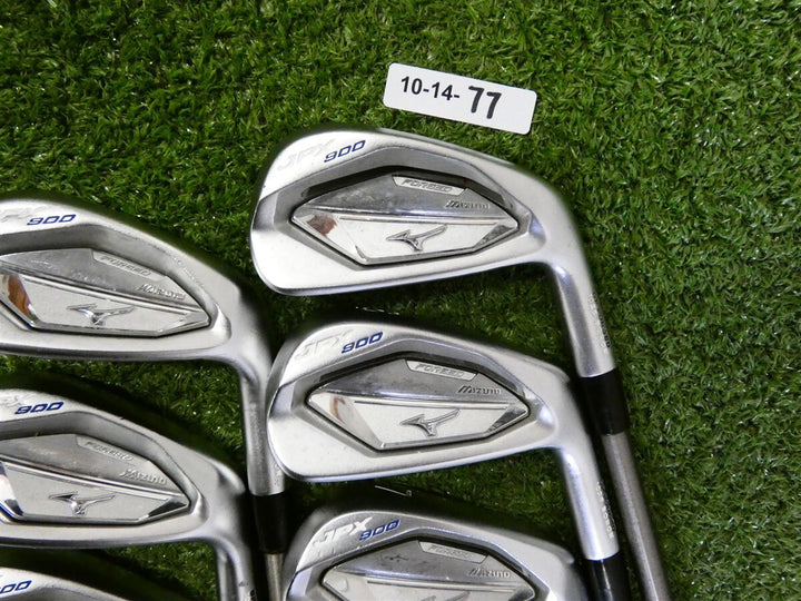 Mizuno JPX 900 Forged Irons 5-P &amp; G SteelFiber i110 Stiff Graphite +.5"