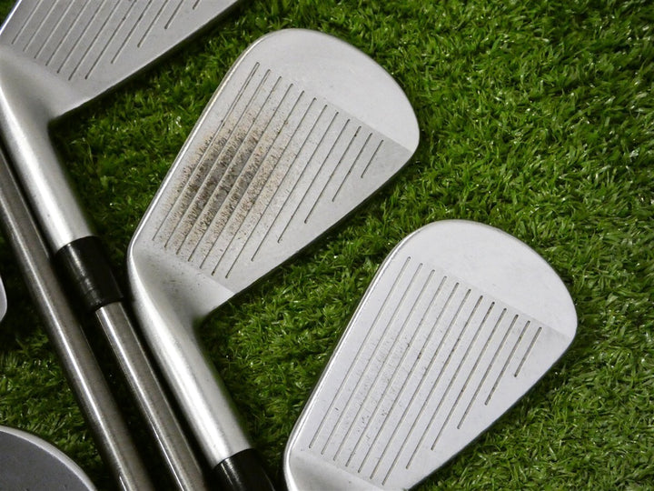 Mizuno JPX 900 Forged Irons 5-P &amp; G SteelFiber i110 Stiff Graphite +.5"