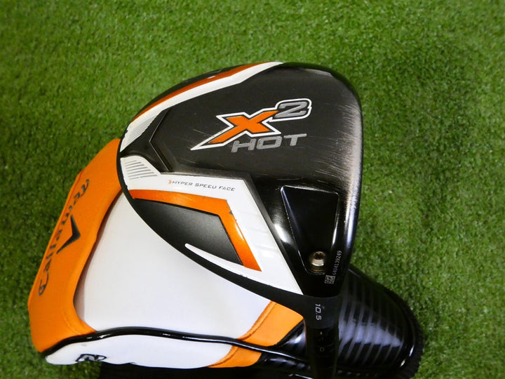 Callaway X2 Hot 10.5* Driver Aldila Tour Blue 55 A Senior Graphite w HC Mid 46"