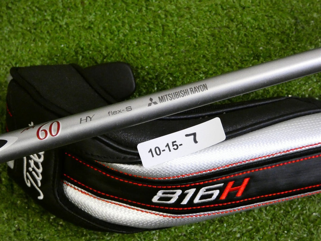 Titleist 816 H2 21* Hybrid Diamana M+ 60 Stiff Graphite with Headcover