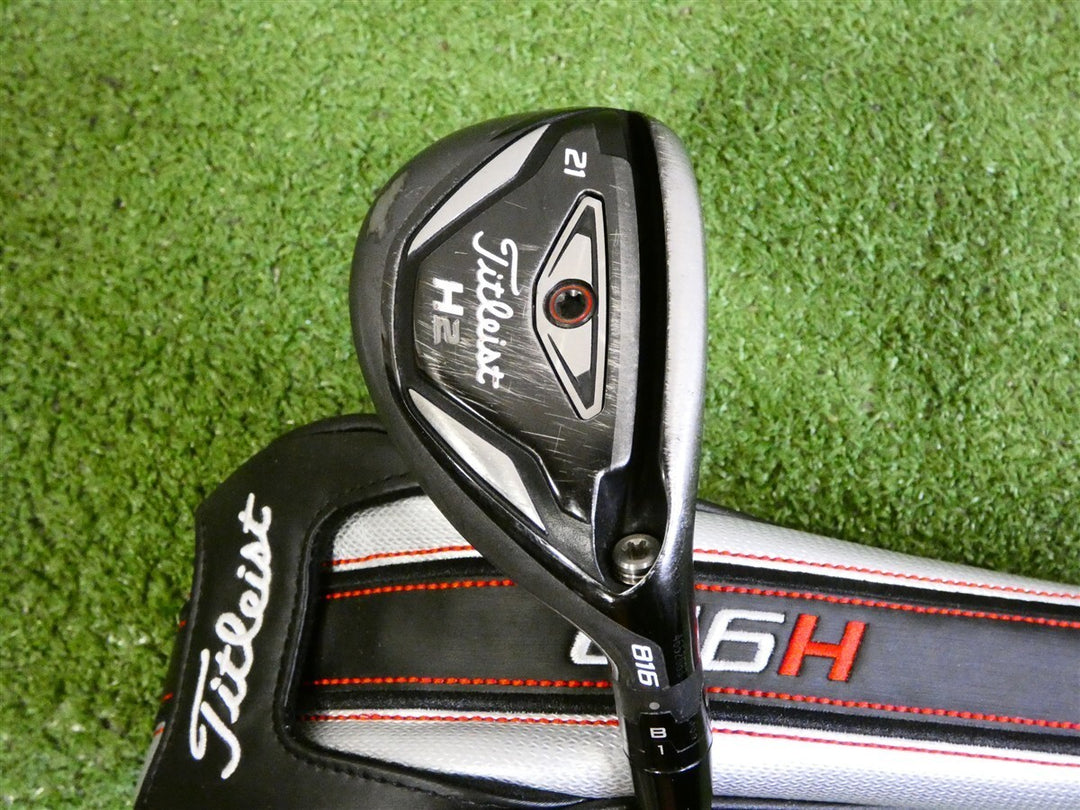 Titleist 816 H2 21* Hybrid Diamana M+ 60 Stiff Graphite with Headcover
