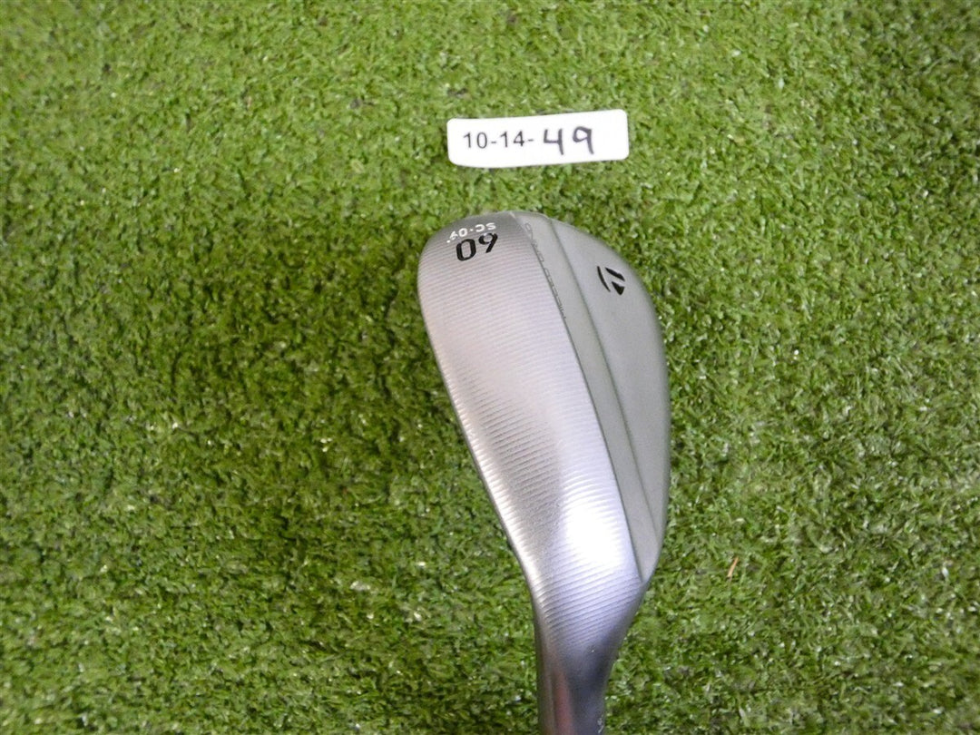 TaylorMade Milled Grind 5 MG5 60* 09* Left Hand Lob Wedge SC DG 115 Steel