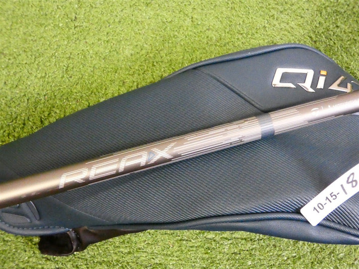 TaylorMade Qi4D Max Lite 10.5* Driver REAX Mid Rotation Blue 40 Regular w HC New