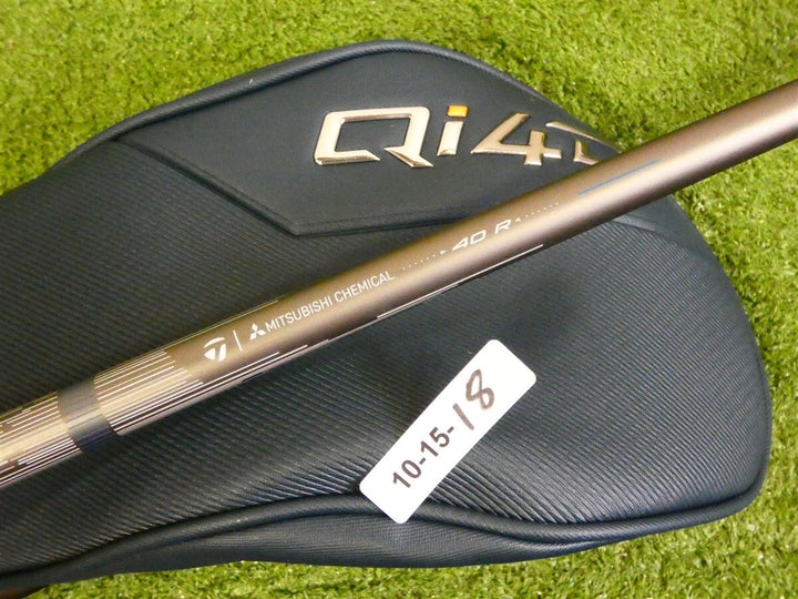 TaylorMade Qi4D Max Lite 10.5* Driver REAX Mid Rotation Blue 40 Regular w HC New