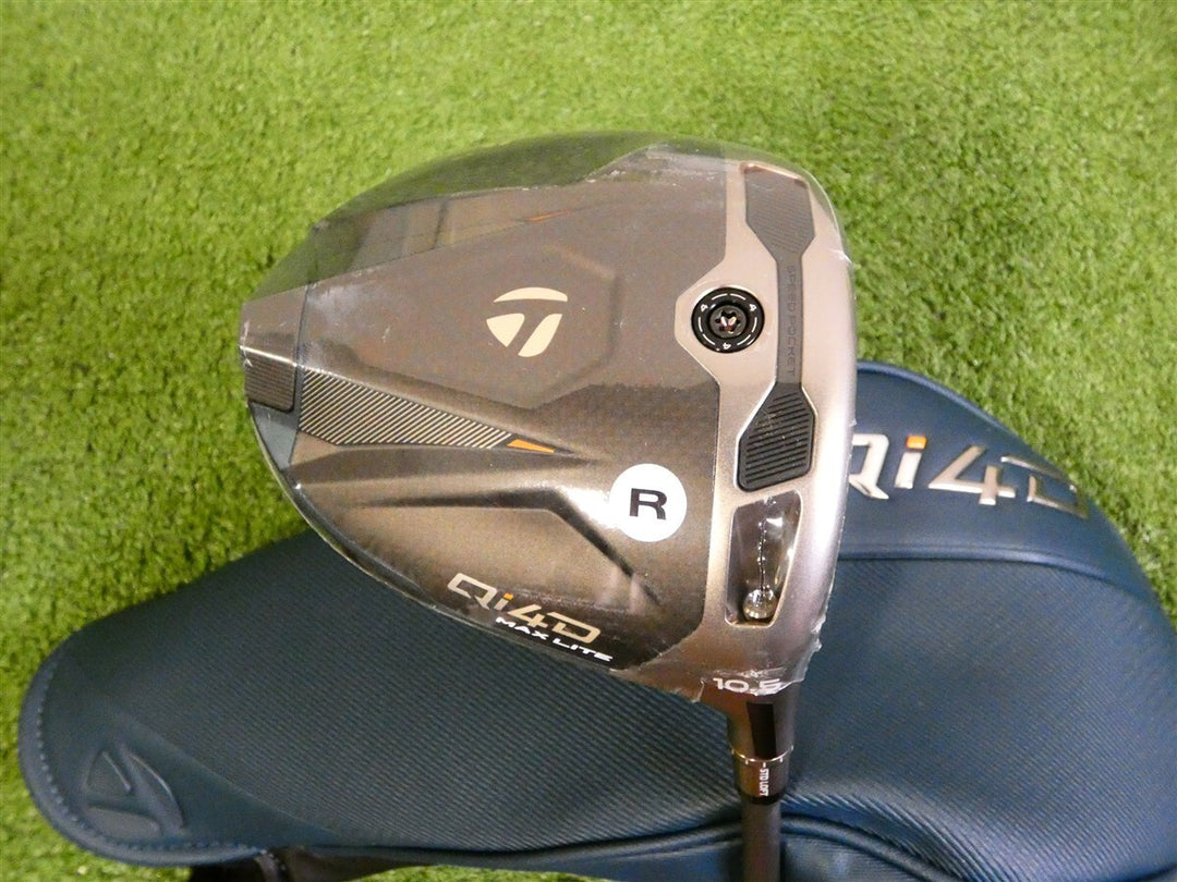 TaylorMade Qi4D Max Lite 10.5* Driver REAX Mid Rotation Blue 40 Regular w HC New