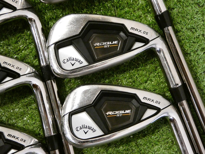 Callaway Rogue ST Max OS Irons 6-A Recoil ESX 460 F3 Regular Graphite Excellent