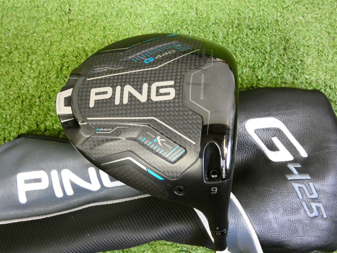 PING G440 K 9* Driver Tensei 1K Black 65 X Extra Stiff Graphite with G425 HC