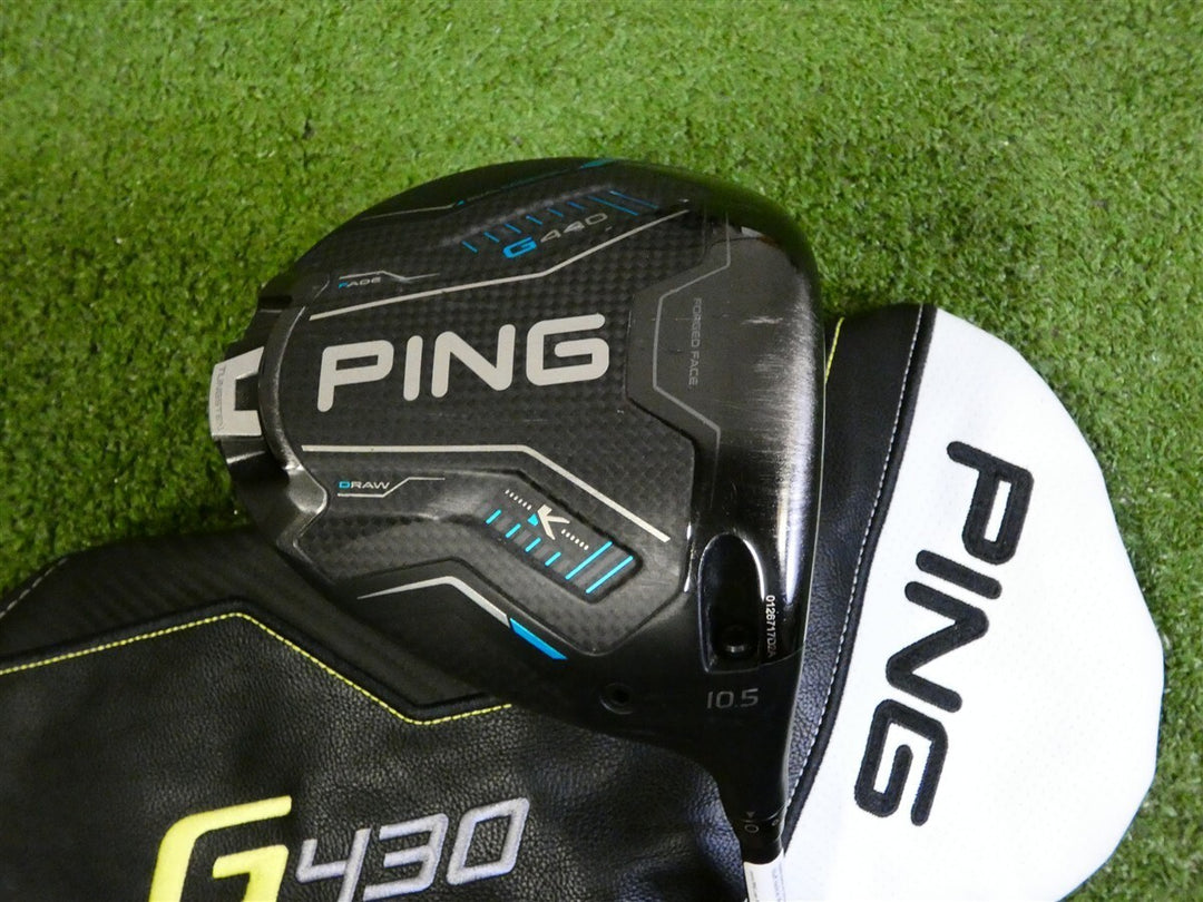 PING G440 K 10.5* Driver Alta CB 50 Regular Graphite w G430 Headcover Excellent