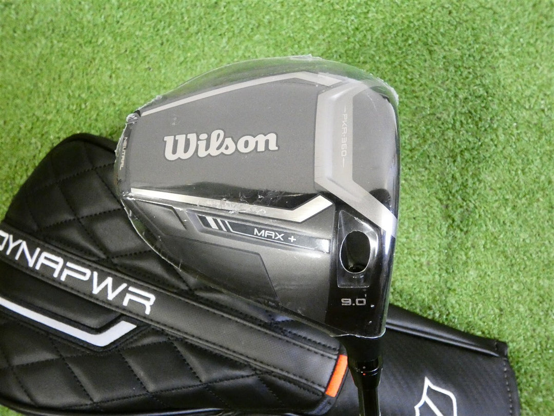 Wilson Staff 2026 Dynapwr Max+ Plus 9* Driver Lin-Q Power Blue 5 Stiff w HC New