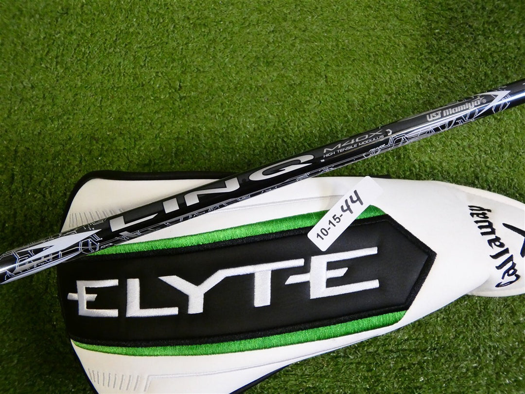 Callaway Elyte Triple Diamond 9* Driver LIN-Q M40X 7F5 X Extra Stiff w HC Mint