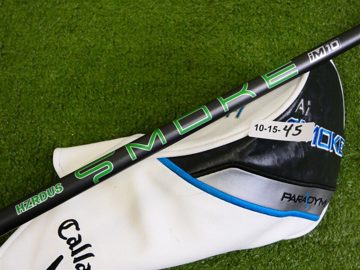 Callaway Paradym Ai Smoke Max 10.5* Driver HZRDUS Smoke iM10 50 6.0 Stiff HC Mid
