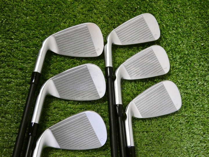 PING G440 Irons 6-W &amp; U Alta CB Regular Graphite Black Dot +.5" Excellent
