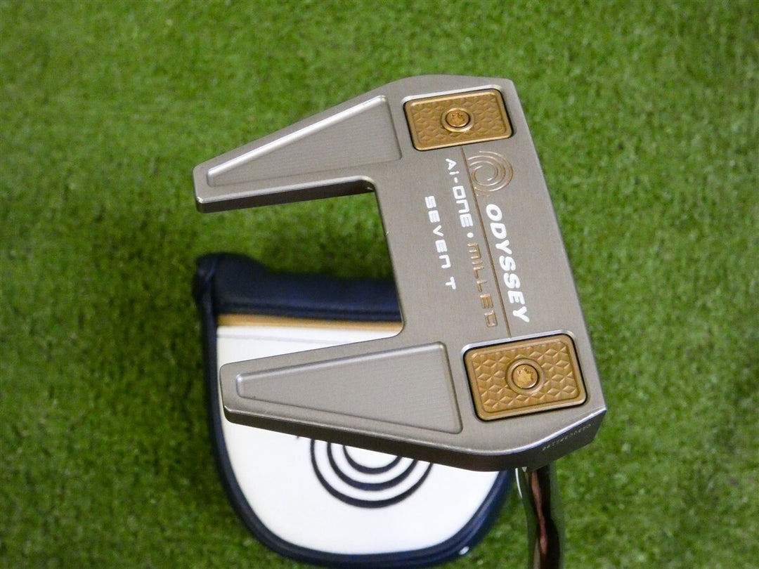 Odyssey Ai-One Milled Silver Seven T DB Counterbalanced 32" Putter w HC S Stroke