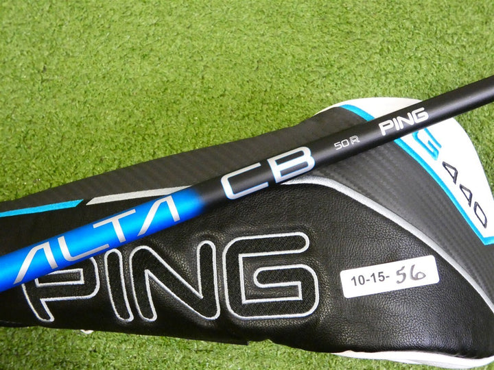 PING G440 SFT 10.5* Driver Alta CB 50 Regular Graphite w Headcover Mid Excellent