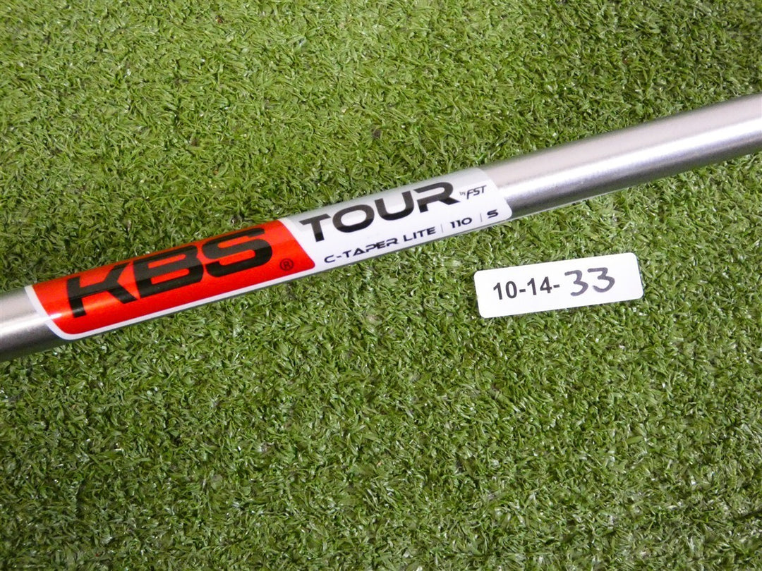 Cobra DarkSpeed 47.5* Gap Wedge KBS Tour C-Taper Lite 110 Stiff Steel 1* Up New