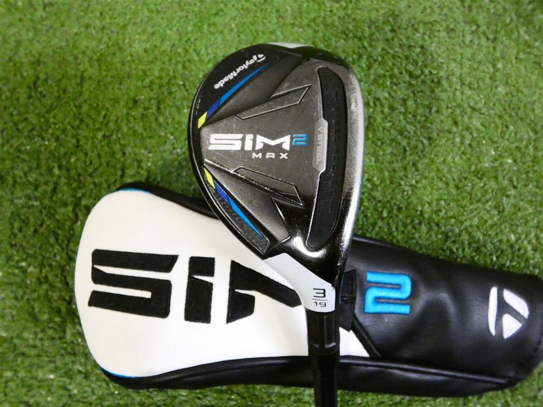 TaylorMade SIM2 Max 19* 3 Hybrid Rescue Ventus Blue 6 Regular Graphite with HC