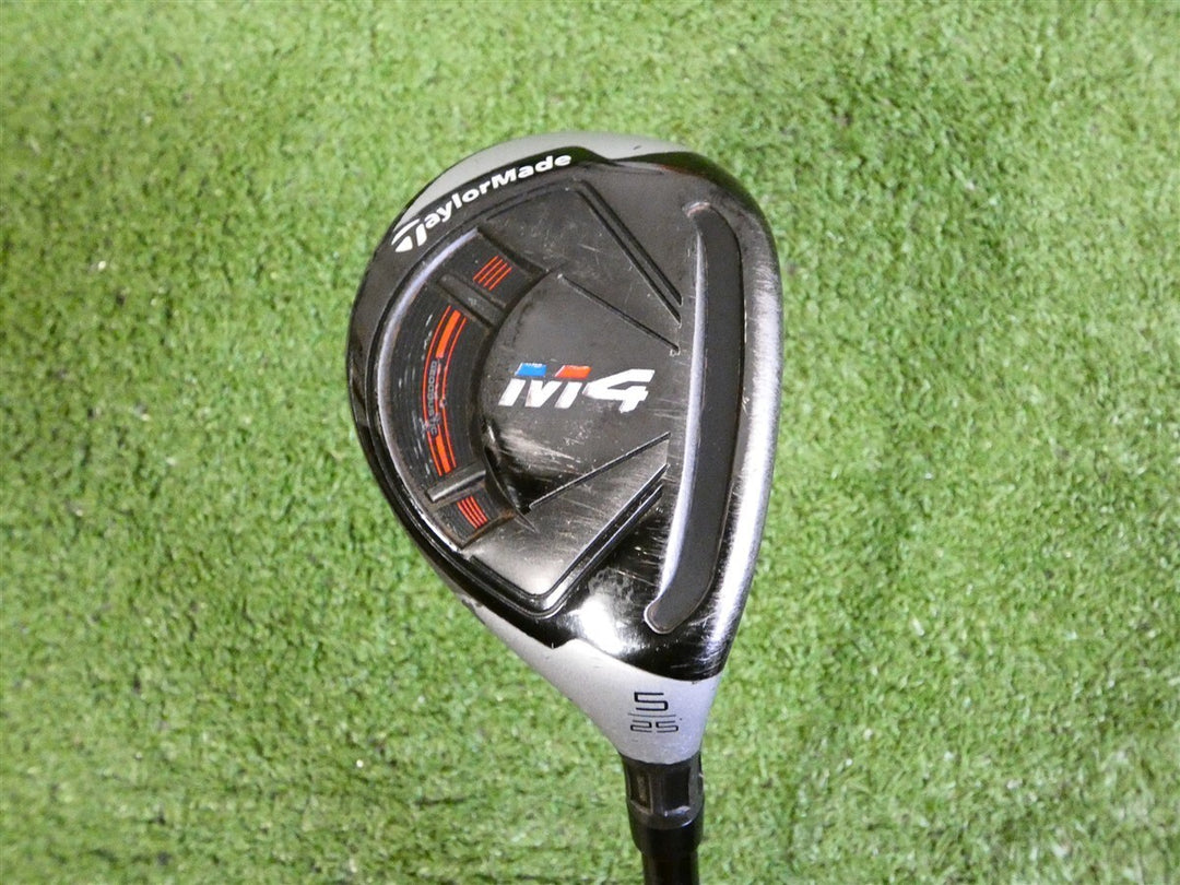 TaylorMade M4 25* 5 Hybrid Rescue Atmos 5A Senior Graphite Mid