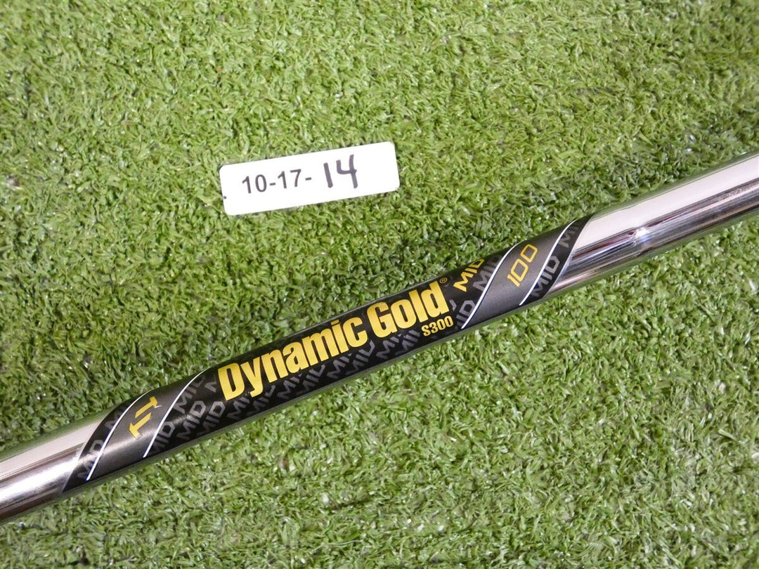 Callaway Apex Ai200 Forged 7 Iron Dynamic Gold Mid 100 S300 Stiff Steel Mint