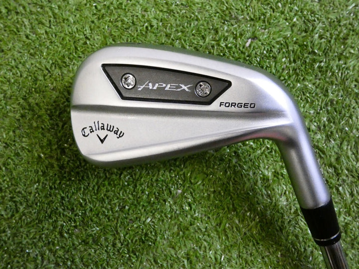 Callaway Apex Ai200 Forged 7 Iron Dynamic Gold Mid 100 S300 Stiff Steel Mint