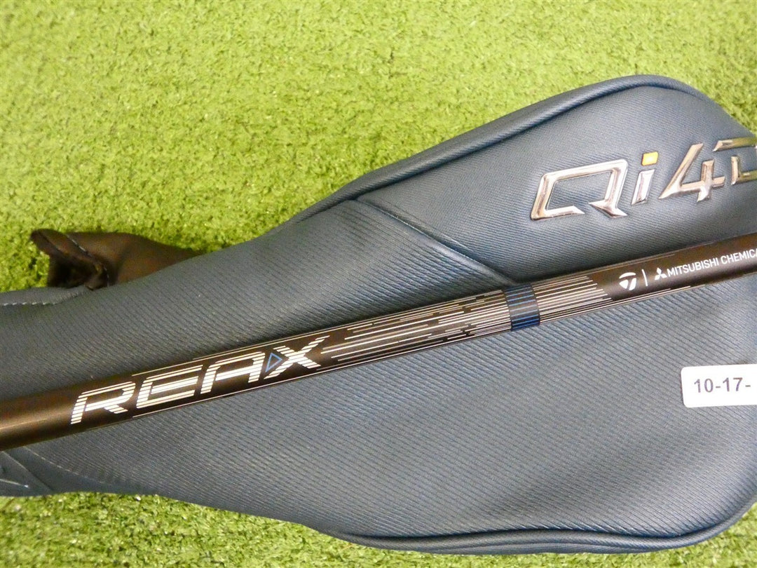 TaylorMade Qi4D Max 9* Driver REAX Mid Rotation Blue 50 Stiff Graphite with HC