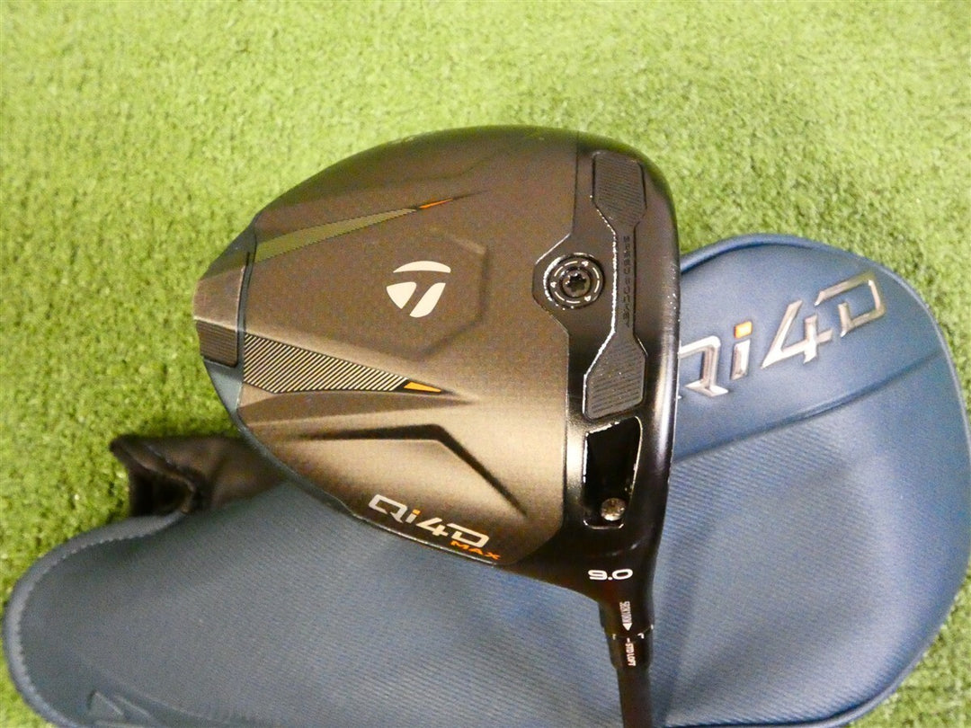 TaylorMade Qi4D Max 9* Driver REAX Mid Rotation Blue 50 Stiff Graphite with HC