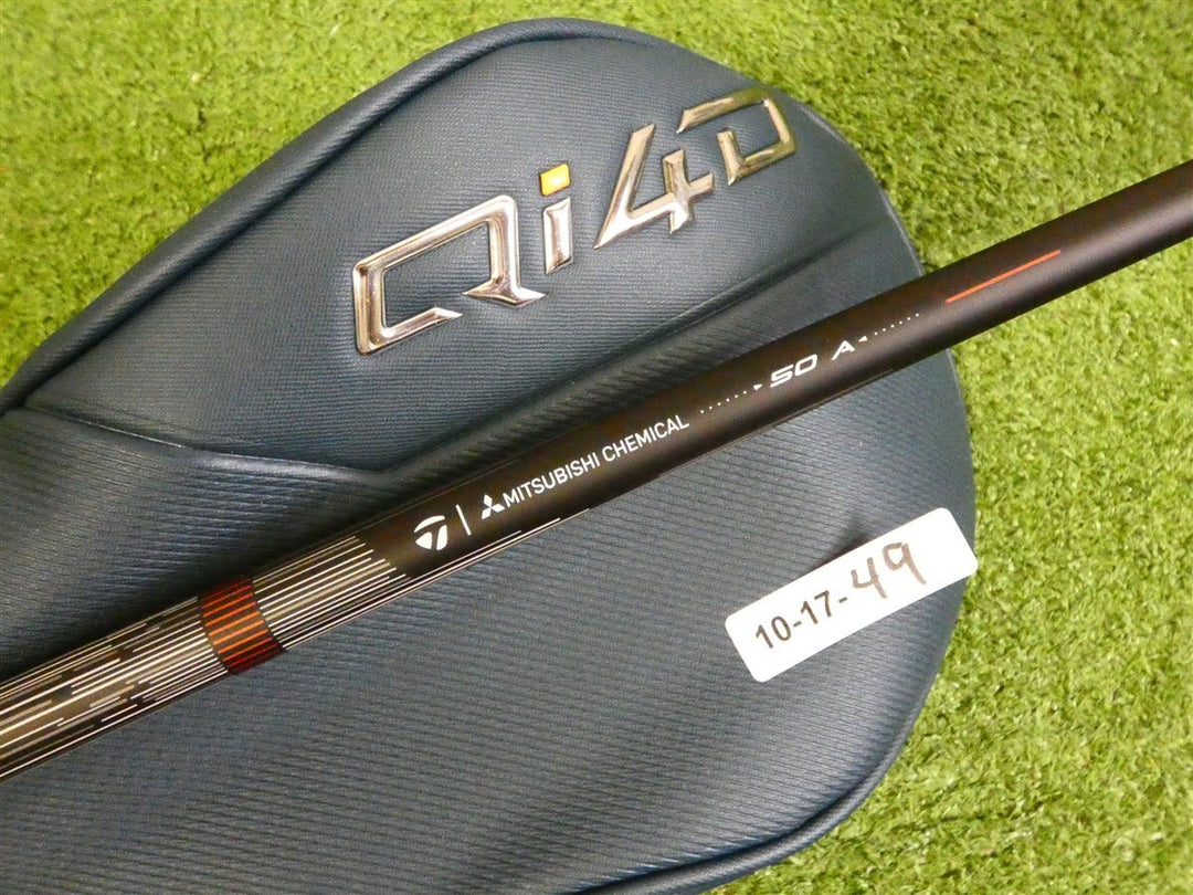 TaylorMade Qi4D 12* Driver REAX High Rotation Red 50 A Senior Graphite w HC Mint