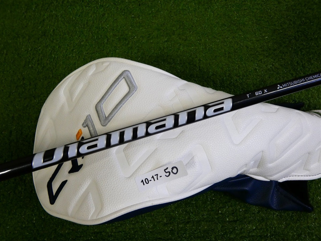 TaylorMade Qi10 LS 9* Driver Diamana T+ 60 X Extra Stiff Graphite with Headcover