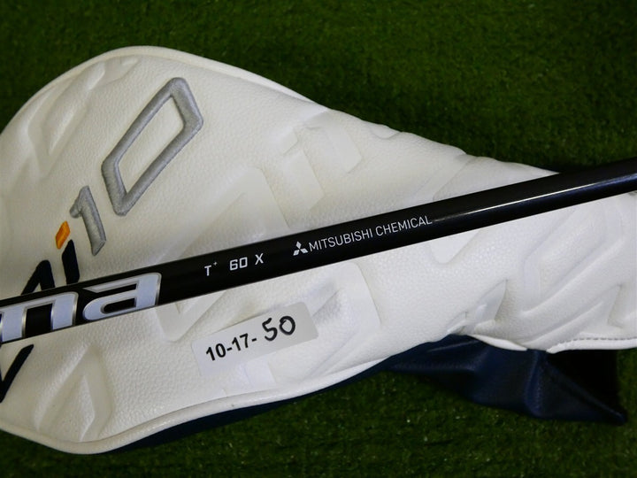 TaylorMade Qi10 LS 9* Driver Diamana T+ 60 X Extra Stiff Graphite with Headcover