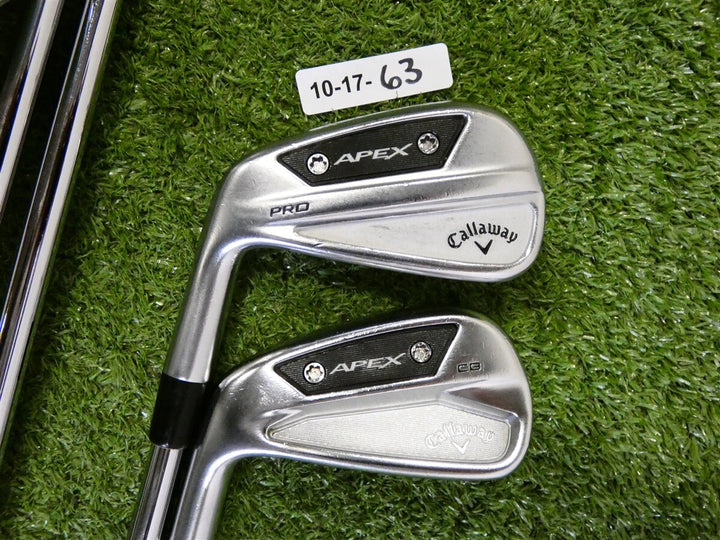 Callaway Apex Pro 24/Apex CB 24 Left Hand Mixed Irons 4-10 AMT S300 Stiff Steel
