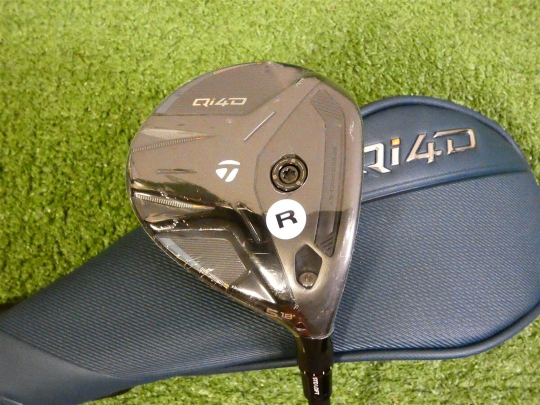 TaylorMade 2026 Qi4D 18* 5 Wood REAX 55 Regular Graphite with Headcover New