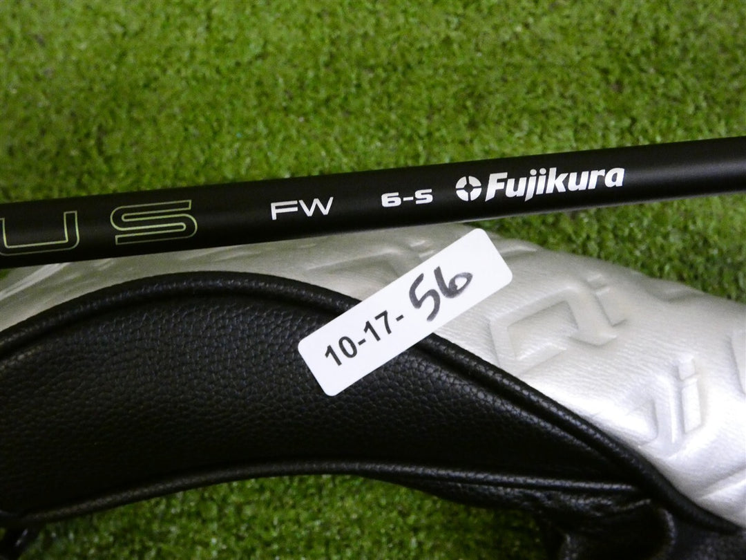 TaylorMade Qi35 15* 3 Wood Ventus Blue 6 Stiff Graphite with Headcover Excellent