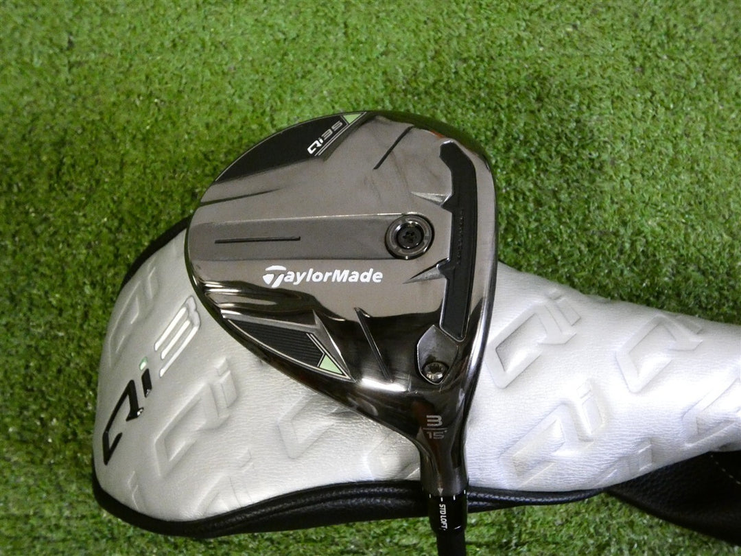 TaylorMade Qi35 15* 3 Wood Ventus Blue 6 Stiff Graphite with Headcover Excellent