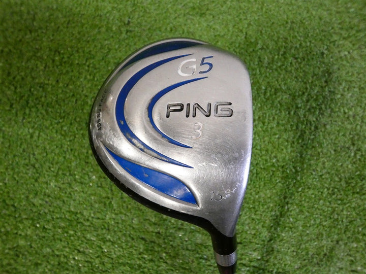 PING G5 15* 3 Wood TFC 100 Stiff Graphite