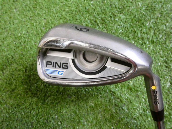 PING 2016 G 9 Iron AWT 2.0 Stiff Steel Yellow Dot 1.5* Upright
