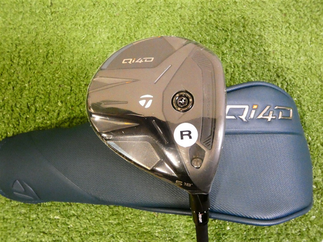 TaylorMade 2026 Qi4D 18* 5 Wood REAX 55 Regular Graphite with Headcover New