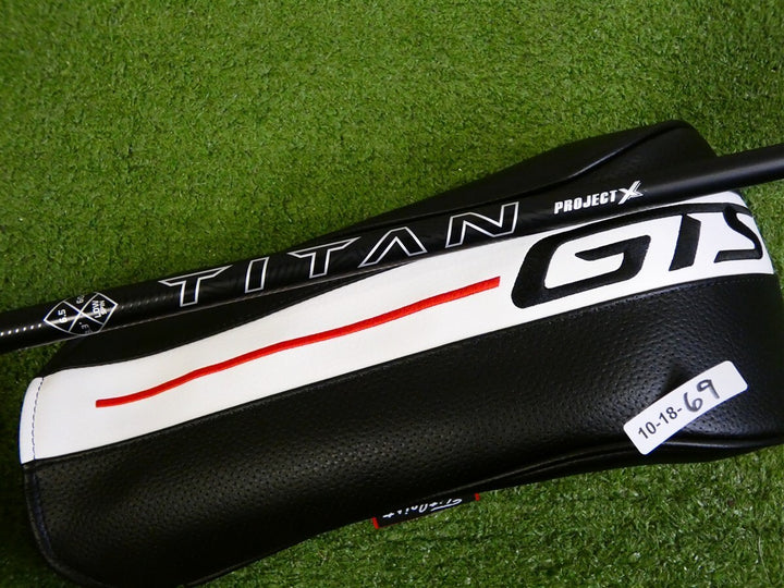 Titleist GTS3 9* Driver Project X Titan Black 60g 6.5 X Extra Stiff with HC New