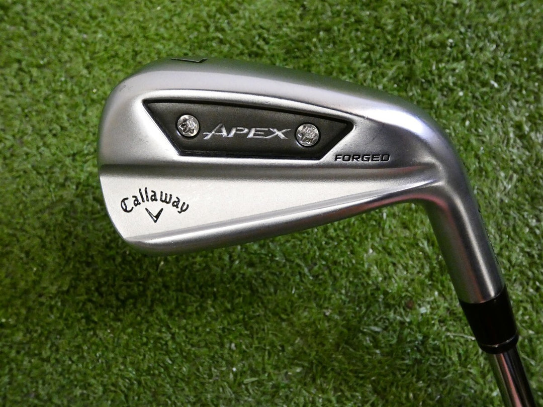 Callaway Apex Ai200 Forged 7 Iron Dynamic Gold Mid 100 R300 Regular Steel Mint